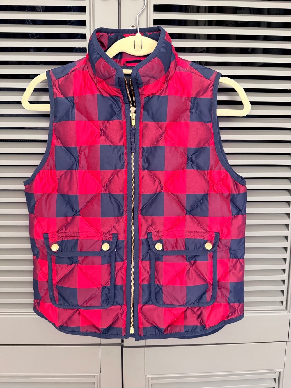 Women’s Quilted Down Vest with Zipper
